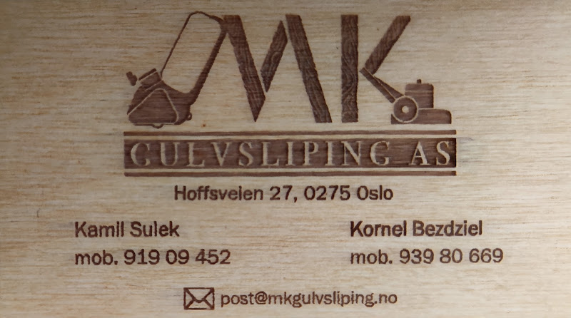 Bilde fra MK GULVSLIPING AS i Oslo